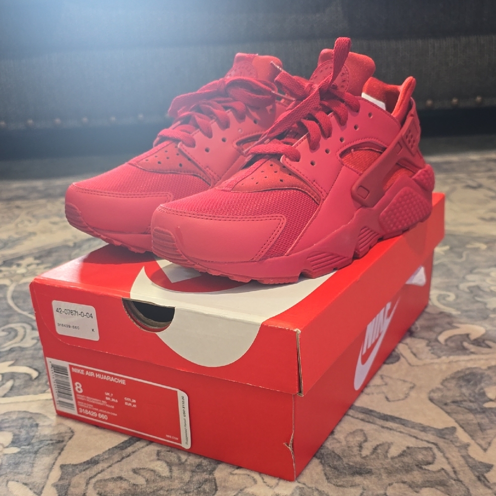 Nike Air Huarache Crimson Sneakers